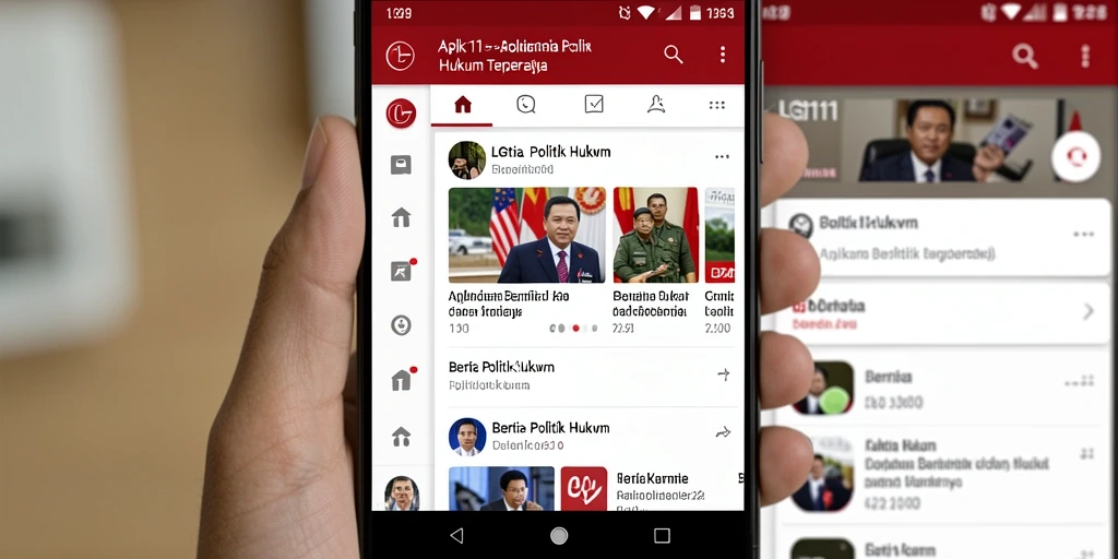 Tampilan antarmuka LG111 yang informatif dan modern.
