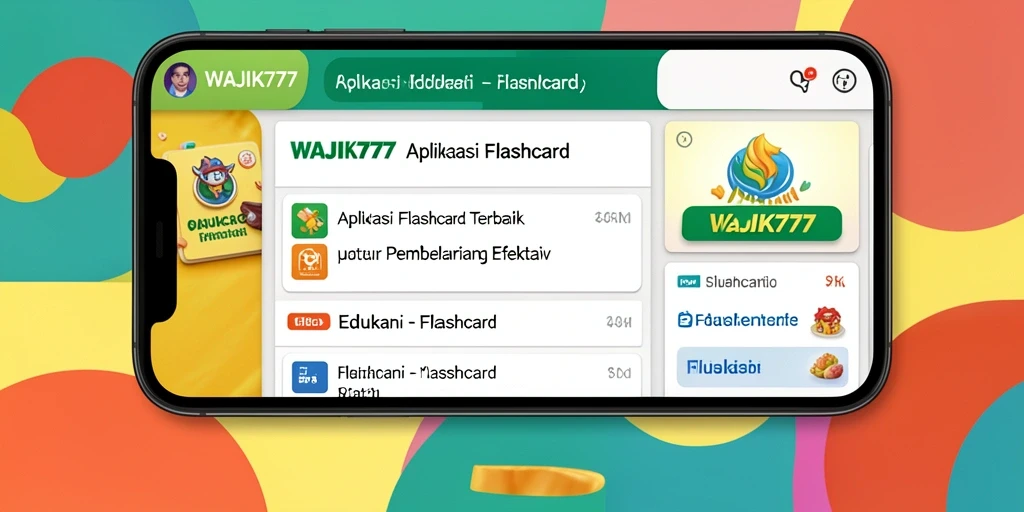 Tampilan antarmuka utama aplikasi WAJIK777 yang menarik dan fungsional.