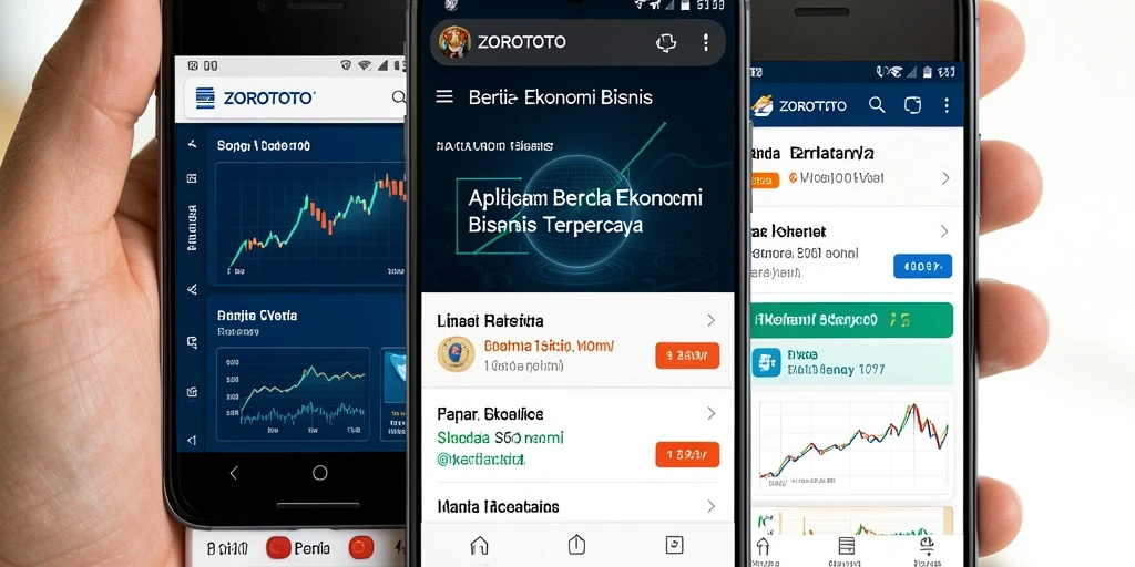 Tampilan antarmuka ZOROTOTO yang user-friendly dan informatif.