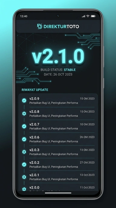 Riwayat Versi direkturtoto untuk Pengguna Android